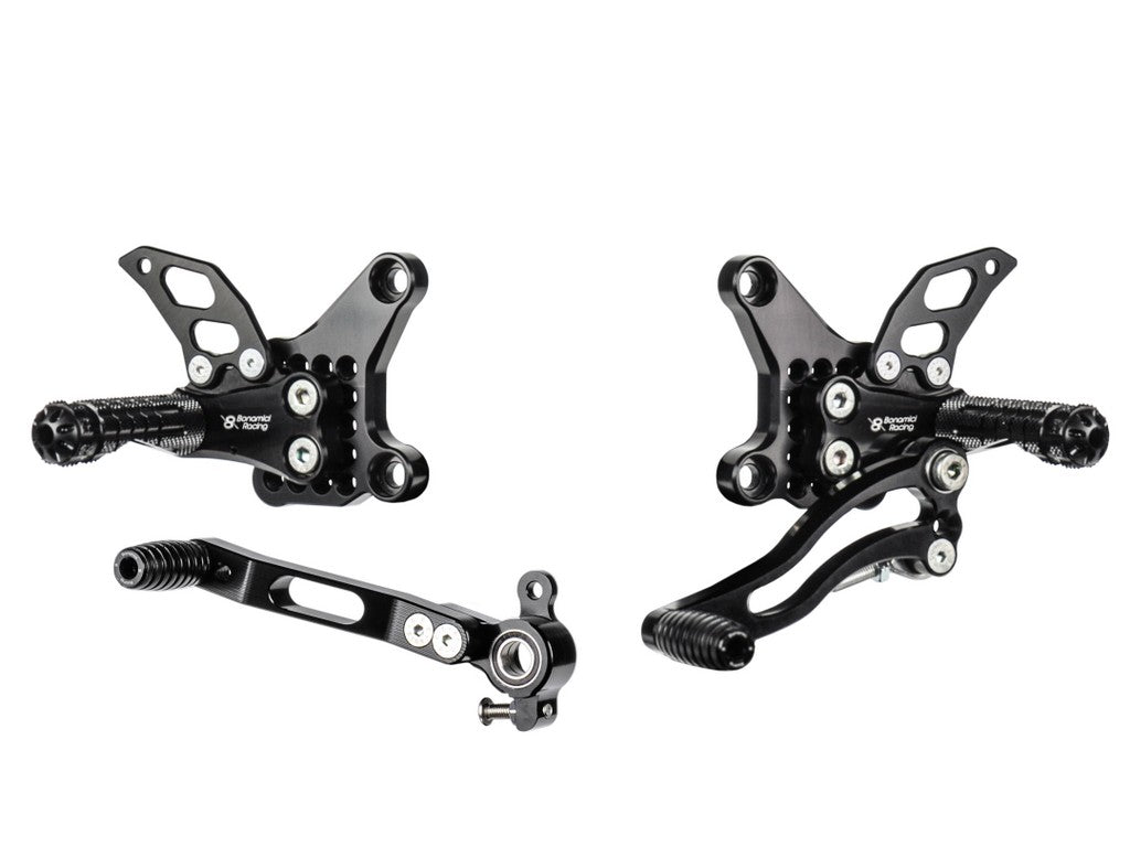 Bonamici Racing Aluminium Rearsets for the Ducati 749/999 2002-2006