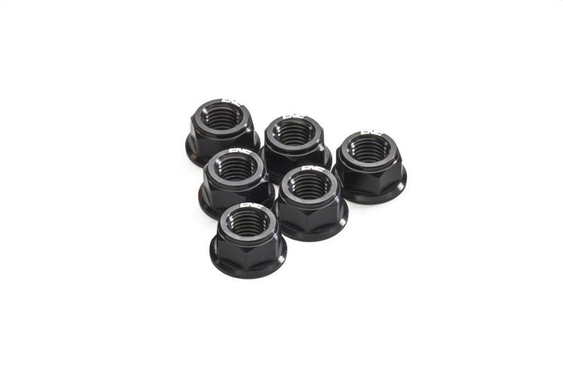 CNC Racing Ergal Billet Flange Nuts or Sprocket Nuts for Ducati's (set of 6) M10x1.0