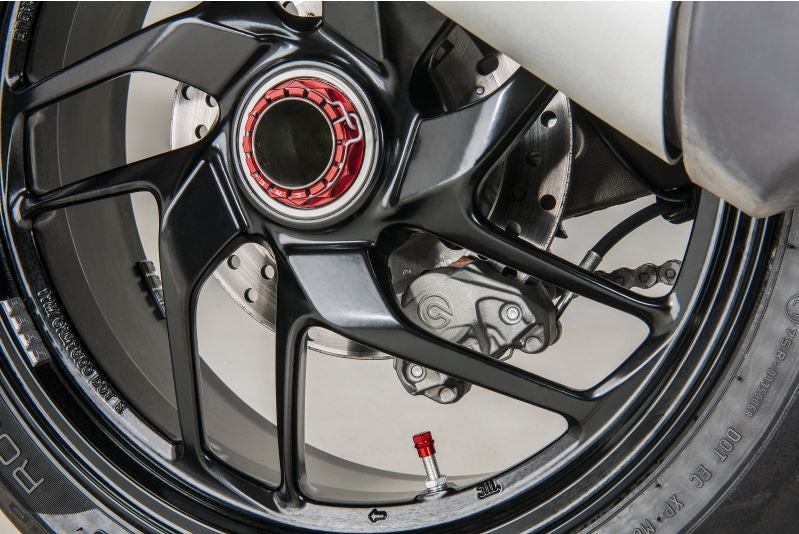 CNC Racing Large Rear Wheel Axle Nut Set for Ducati's