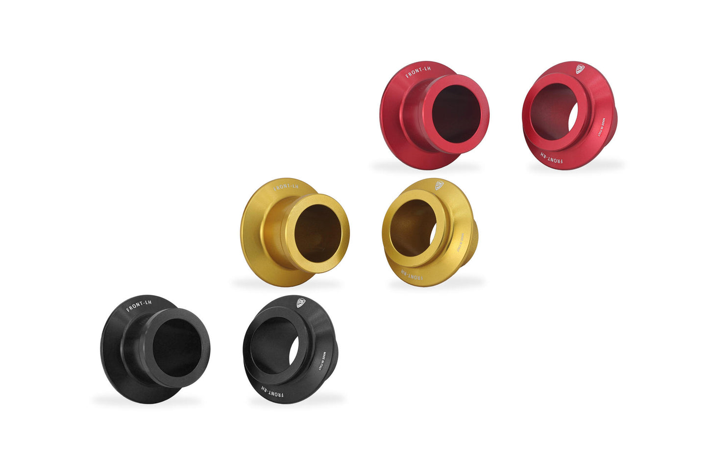 CNC Racing Front Wheel Captive Spacer Kit for Ducati Panigale / Streetfighter V4 (2025+)