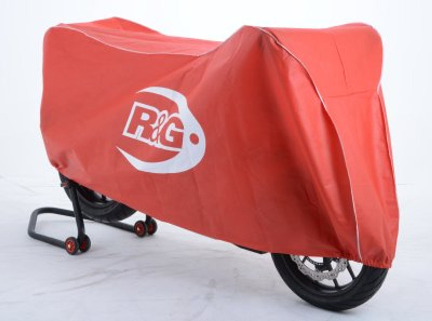 R&G Racing Dust Cover with White Piping and Print