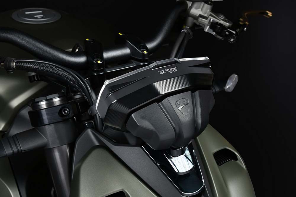 Bonamici Racing Dashboard Protection for the Ducati Panigale/Streetfighter V2
