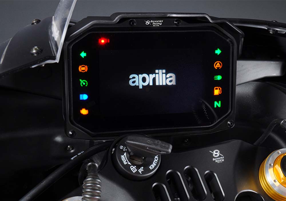 Bonamici Racing Dashboard Protection for the Aprilia RSV4 Factory / Tuono V4 2021-2023