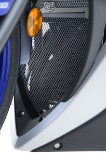 R&G Racing Downpipe Grille for Yamaha YZF-R25 '14-'18, YZF-R3 '15-'18