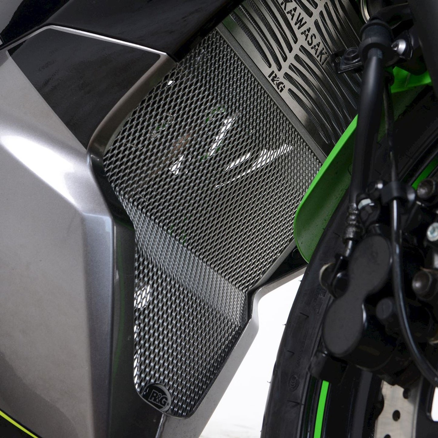 R&G Racing Downpipe Grille for Kawasaki Ninja 125 '19-'22