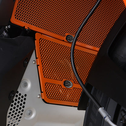 R&G Racing Downpipe Grille for KTM 790 Adventure '19-'21 and Husqvarna Norden 901 '22