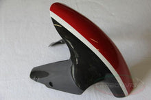 CARBONVANI - DUCATI MONSTER M696 / M796 / M1100 CARBON FIBER FRONT MUDGUARD (DUCATI CORSE (White/Red/White) 1098 STYLE)