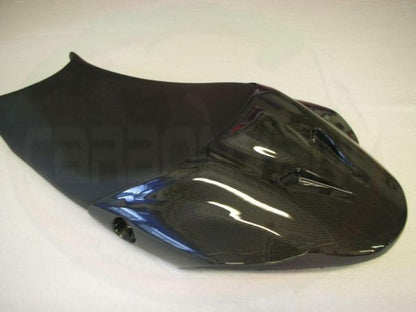 CARBONVANI - DUCATI MONSTER M1100 / M796 / M696 CARBON FIBER TAIL RACING IN CLEAR COAT