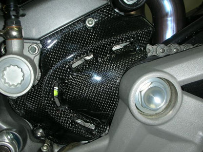 CARBONVANI - DUCATI MONSTER CARBON FIBER FRONT SPROCKET COVER