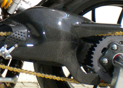 CARBONVANI - DUCATI MONSTER 1100/796 CARBON FIBER SWINGARM GUARD
