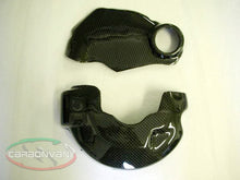 CARBONVANI - DUCATI STREETFIGHTER CARBON FIBER ENGINE COVER SET WITH HOOK ATTACHMENT