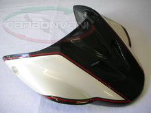 CARBONVANI - DUCATI MONSTER M1100 / M796 / M696 CARBON FIBER TAIL RACING IN WHITE