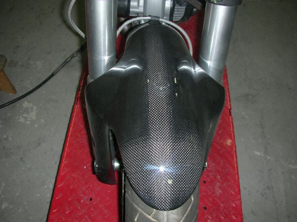CARBONVANI - DUCATI MONSTER M696 / M796 / M1100 CARBON FIBER FRONT MUDGUARD (1098 STYLE)