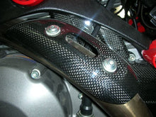 CARBONVANI - DUCATI MONSTER M696 / M796 / M1100 CARBON FIBER HEAT GUARD FOR EXHAUST PIPE