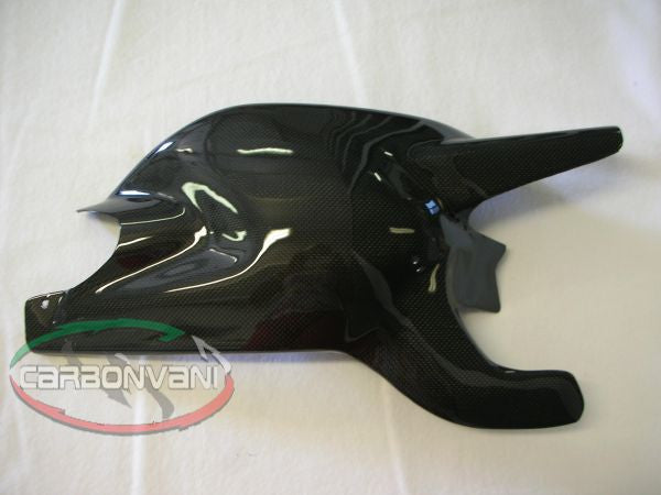 CARBONVANI - DUCATI MONSTER 1100/796 CARBON FIBER SWINGARM GUARD