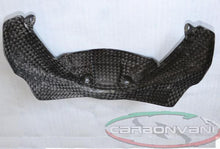 CARBONVANI - DUCATI MONSTER M696 / M796 / M1100 CARBON FIBER INSTRUMENT COVER FOR WINDSCREEN (HEADLIGHT FAIRING BOTTOM)