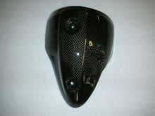 CARBONVANI - DUCATI MONSTER M696 / M796 / M1100 CARBON FIBER LH HEAT SHIELD FOR STANDARD SILENCER