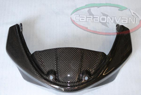 CARBONVANI - DUCATI MONSTER M696 / M796 / M1100 CARBON FIBER INSTRUMENT COVER FOR WINDSCREEN (HEADLIGHT FAIRING BOTTOM)