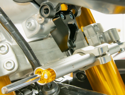 Graves Motorsports Steering Damper Mount Kit for the Aprilia RS 660 / Tuono 660