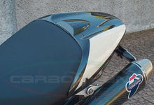 CARBONVANI - DUCATI MONSTER M1100 / M796 / M696 CARBON FIBER / WHITE TAIL (PILLION SEAT COVER)