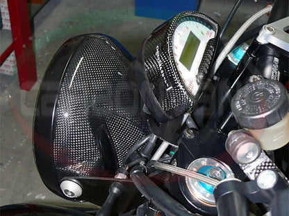 CARBONVANI - DUCATI MONSTER CARBON FIBER HEADLIGHT BUCKET FOR 600 / 695 / 750 / 800 / 900 / 1000/DS / S2R / S4 / S4R / S4RS, and Sport Classics with Metal OE Headlight