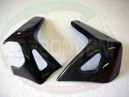 CARBONVANI - DUCATI MONSTER CARBON FIBER COOLER COVERS  FOR S4/S4R/S4RS