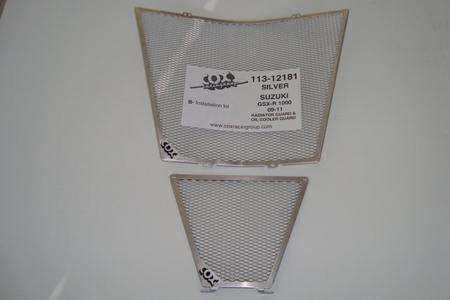 Cox Racing Radiator and Oil Cooler Guards for the Suzuki GSX-R1000 (09-16)