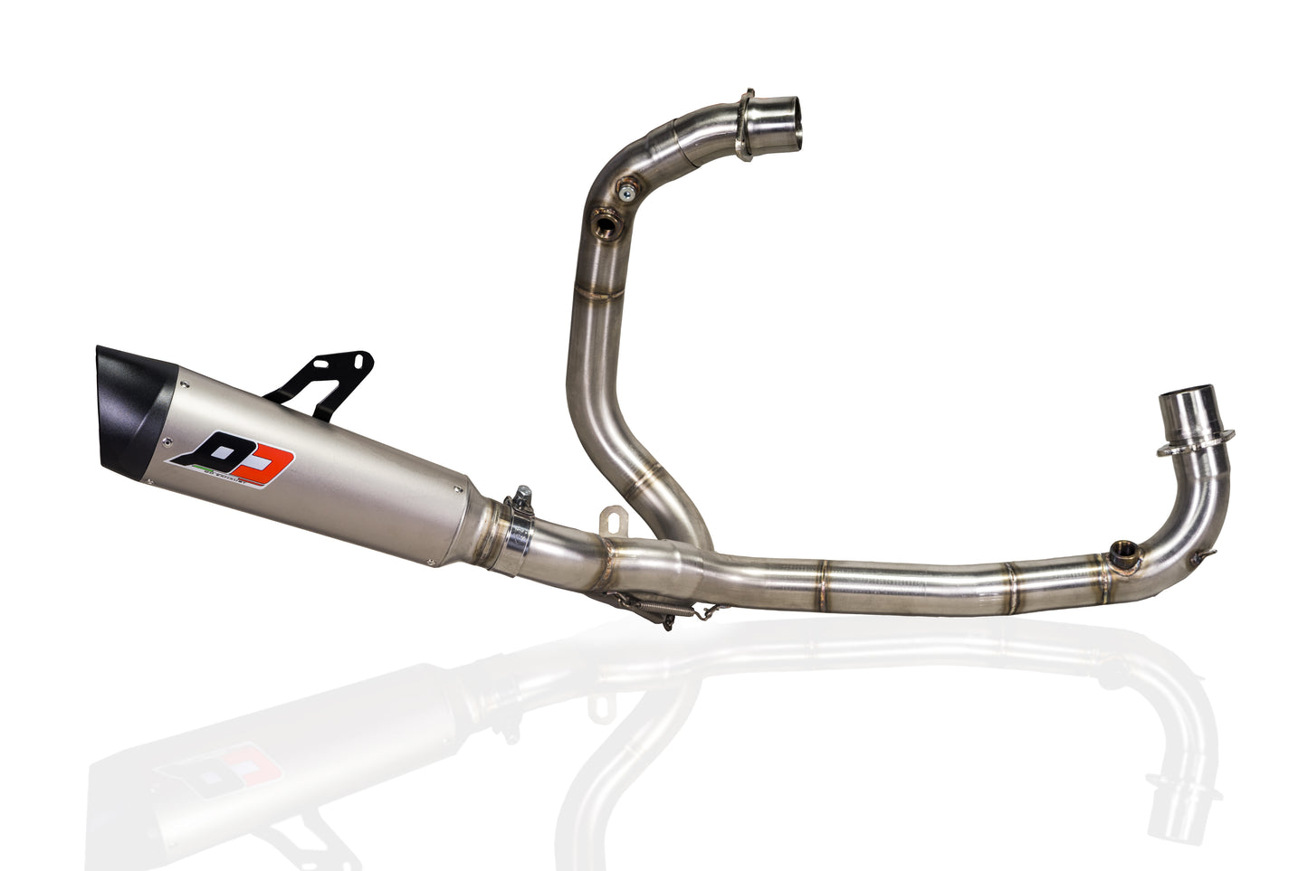 QD Exhaust Full System with Tri-Cone or Max-Cone Muffler for Monster 797
