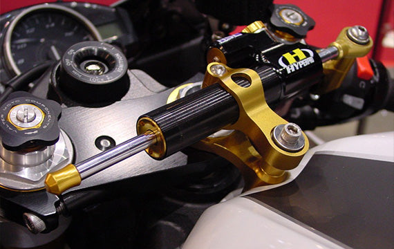 Hyperpro RSC "Reactive" Steering Damper for the Aprilia RSV4 (all)