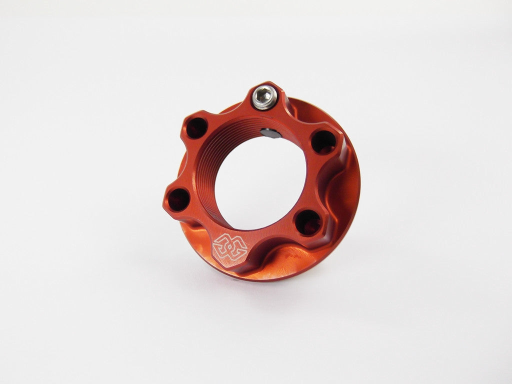 Gilles ACMA Aluminum Top Yoke Nut for BMW, Kawasaki, Suzuki, and Yamaha (M28x1.0)