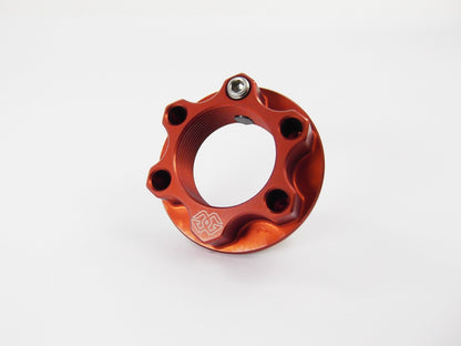Gilles ACMA Aluminum Top Yoke Nut for Kawasaki, Suzuki, and Yamaha (M22x1.0)