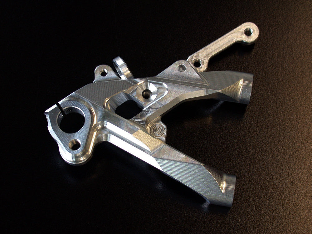 Motocorse Billet Aluminium Rearsets with Titanium Hardware for the Ducati Panigale 1299 / 1199 / 959 / 899 / V2