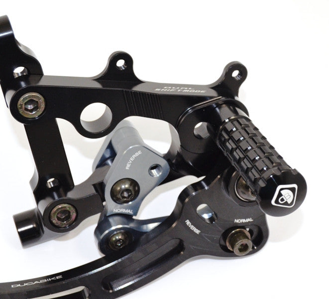 DBK Special Parts (Ducabike) Type 3 TEAM ASPAR Adjustable Rearsets for the Ducati Panigale 1299 / 1199 / 959 / 899 & Superleggera