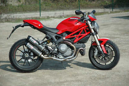 QD Exhaust Twin Slip-on - Ducati MONSTER 1100 EVO (2011-13)