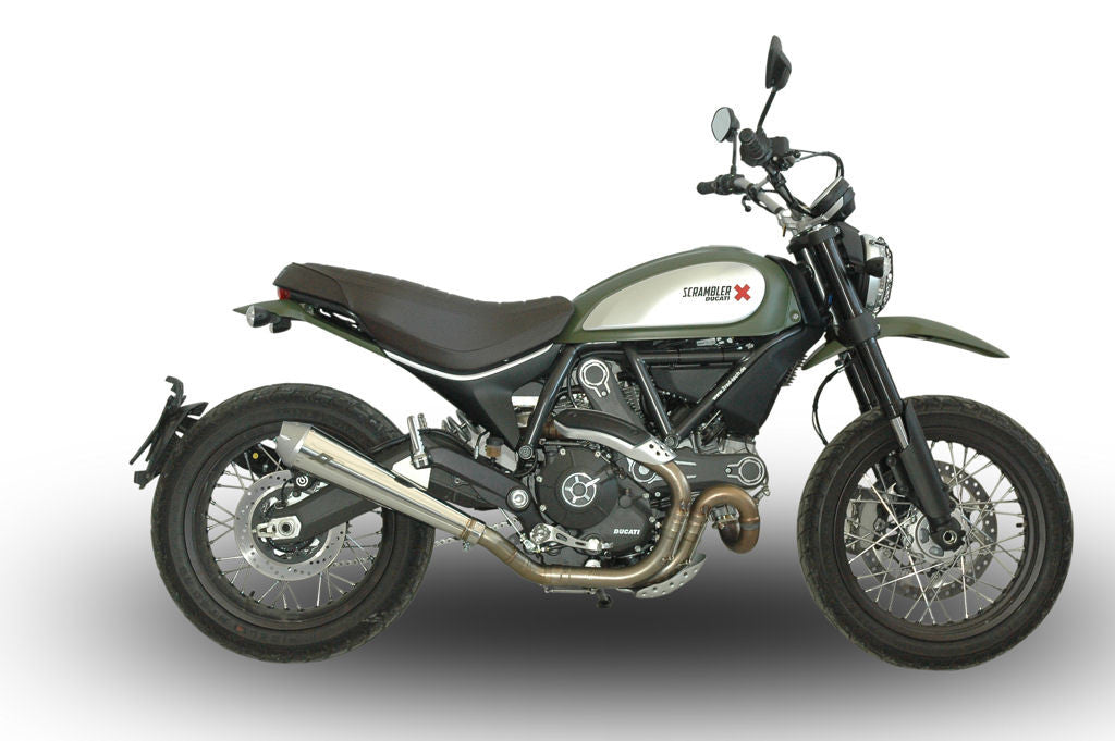 QD Exhaust MaXcone FULL OPEN Or full system Exhaust - DUCATI SCRAMBLER (2015+)