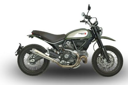 QD Exhaust MaXcone FULL OPEN Or full system Exhaust - DUCATI SCRAMBLER (2015+)