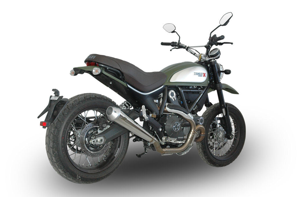 QD Exhaust MaXcone FULL OPEN Or full system Exhaust - DUCATI SCRAMBLER (2015+)