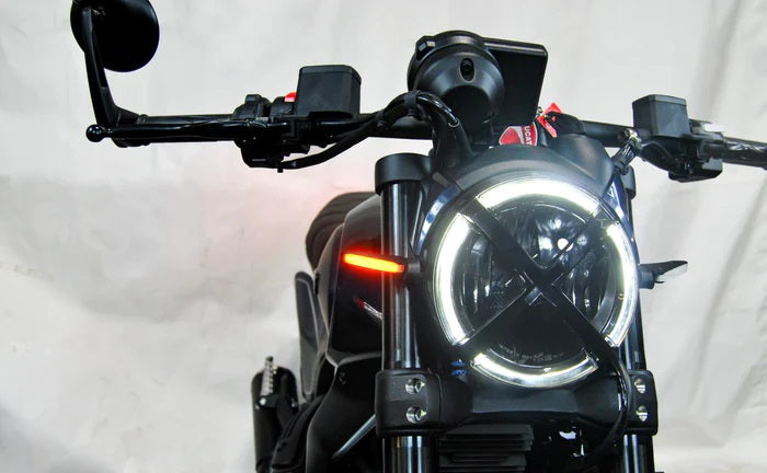 New Rage Cycles (NRC) Front Turn Signals for the Ducati Scrambler 800 (2023+)