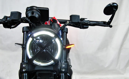 New Rage Cycles (NRC) Front Turn Signals for the Ducati Scrambler 800 (2023+)