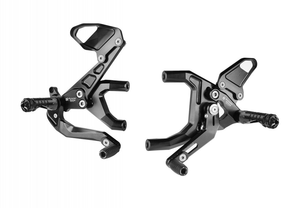 Bonamici Racing Aluminium Rearsets for the Ducati Streetfighter V2 2022+