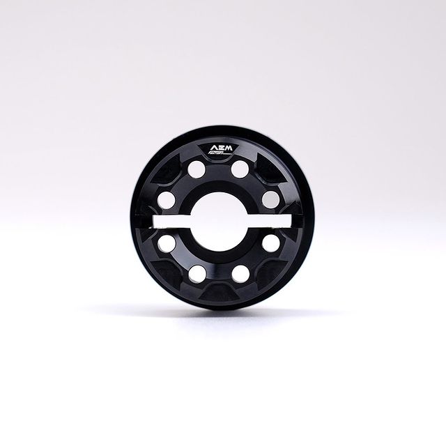 AEM FACTORY - 'DRILL' ALUMINUM STEERING HEAD NUT FOR DUCATI Hypermotard 950, 939, and 821