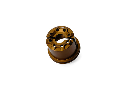 AEM FACTORY - 'DRILL' ALUMINUM STEERING HEAD NUT FOR Ducati Panigale V4, Streetfighter V4 / V2