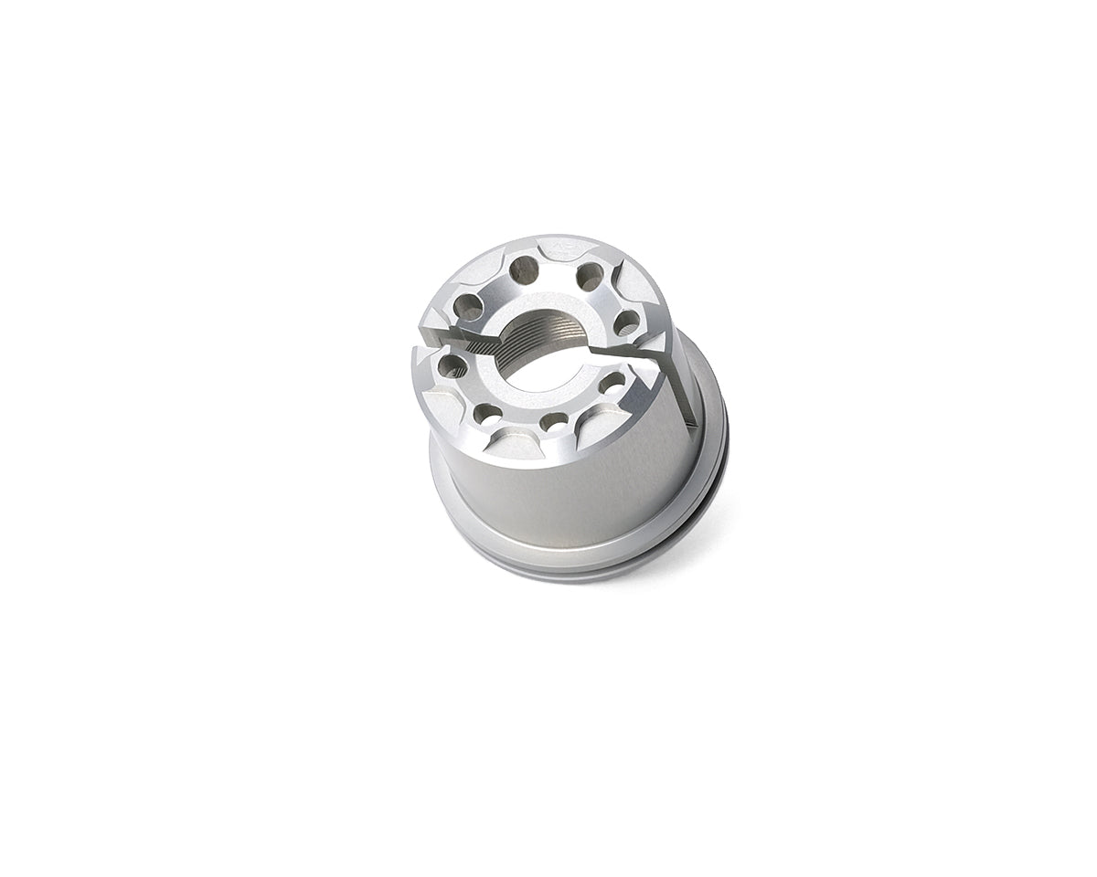 AEM FACTORY - 'DRILL' ALUMINUM STEERING HEAD NUT FOR Ducati Panigale 899 / 959 / 1199 / 1299, Superleggera, V2, V4 R, V4 SP