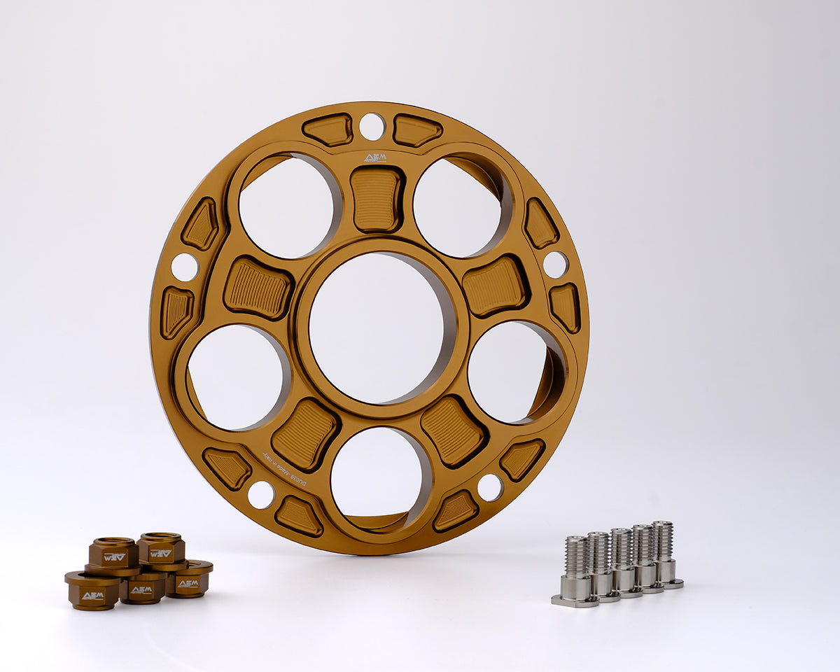 AEM FACTORY - 'CINQUE FORI' DUCATI ALUMINUM 5 HOLE QUICK CHANGE SPROCKET CARRIER