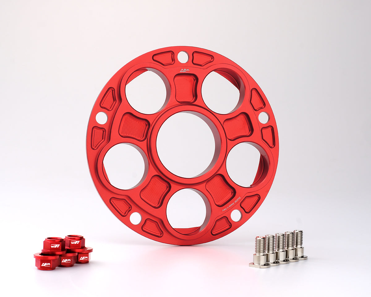 AEM FACTORY - 'CINQUE FORI' DUCATI ALUMINUM 5 HOLE QUICK CHANGE SPROCKET CARRIER
