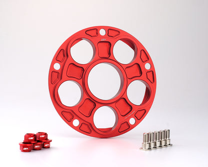 AEM FACTORY - 'CINQUE FORI' DUCATI ALUMINUM 5 HOLE QUICK CHANGE SPROCKET CARRIER