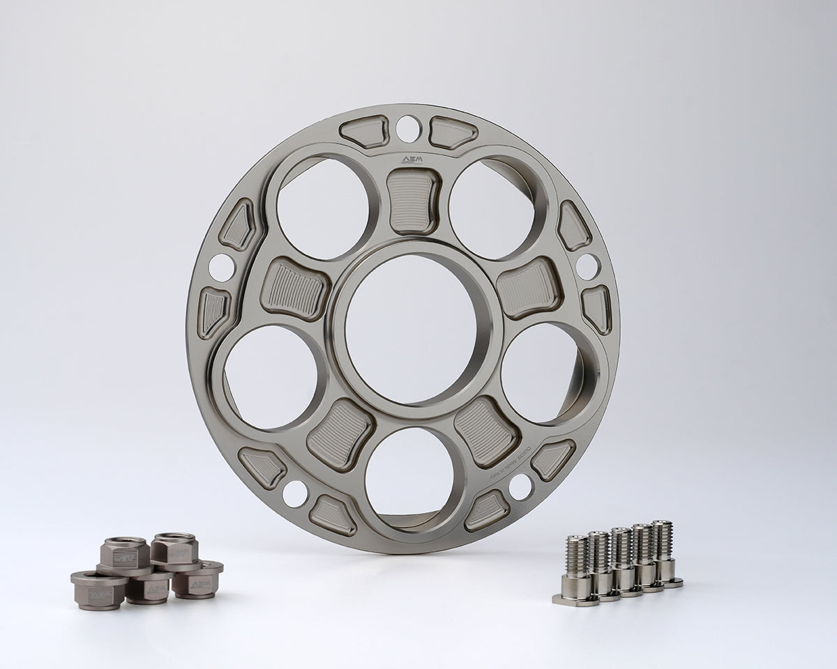 AEM FACTORY - 'CINQUE FORI' DUCATI ALUMINUM 5 HOLE QUICK CHANGE SPROCKET CARRIER