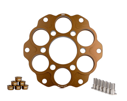 AEM FACTORY - DUCATI ALUMINUM 6 HOLE QUICK CHANGE SPROCKET CARRIER FOR PANIGALE  MONSTER 1200  & SUPERSPORT /S
