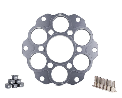 AEM FACTORY - DUCATI ALUMINUM 6 HOLE QUICK CHANGE SPROCKET CARRIER FOR PANIGALE  MONSTER 1200  & SUPERSPORT /S
