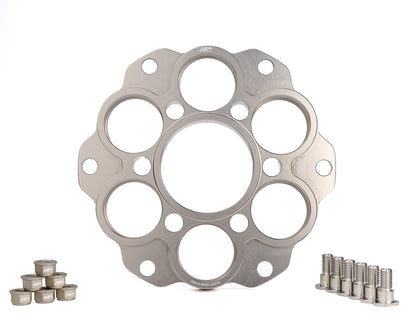 AEM FACTORY - DUCATI ALUMINUM 6 HOLE QUICK CHANGE SPROCKET CARRIER FOR PANIGALE  MONSTER 1200  & SUPERSPORT /S